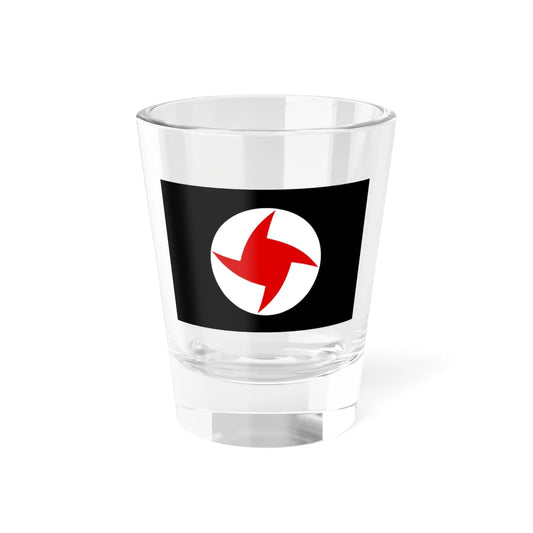Flag of the Syrian Social Nationalist Party (Lebanon) Shot Glass 1.5oz 1.5oz - Go Mug Yourself