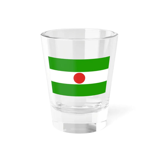 Flag of the Taang National Liberation Army (Myanmar) Shot Glass 1.5oz 1.5oz - Go Mug Yourself