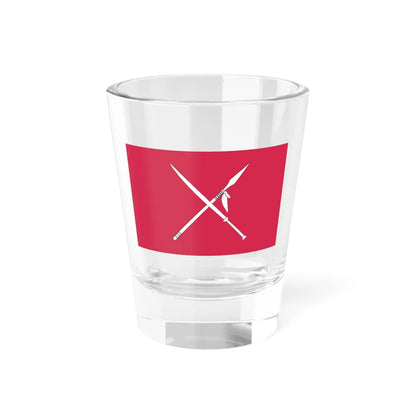 Flag of the Taang National Liberation Army TNLA (Myanmar) Shot Glass 1.5oz 1.5oz - Go Mug Yourself