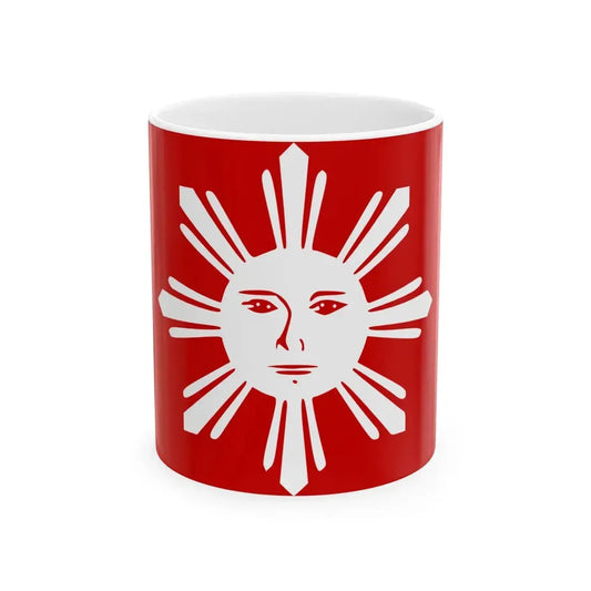 Flag of the Tagalog people (Philippines) White Coffee Mug 11oz - Go Mug Yourself