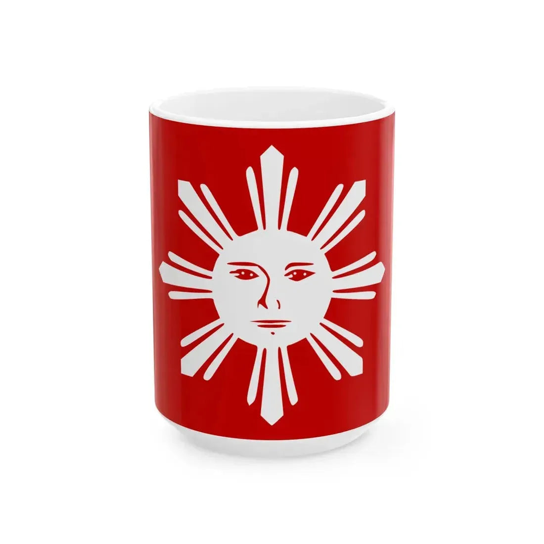 Flag of the Tagalog people (Philippines) White Coffee Mug 15oz - Go Mug Yourself