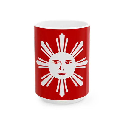 Flag of the Tagalog people (Philippines) White Coffee Mug 15oz - Go Mug Yourself