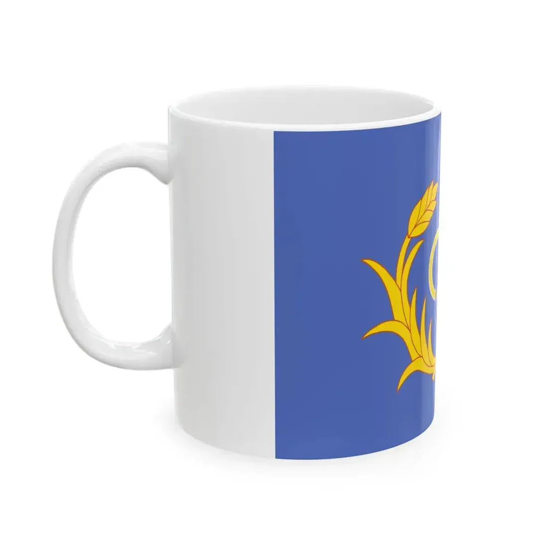 Flag of the Taiwan Garrison Command (China) White Coffee Mug - Go Mug Yourself
