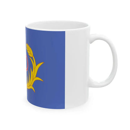 Flag of the Taiwan Garrison Command (China) White Coffee Mug - Go Mug Yourself