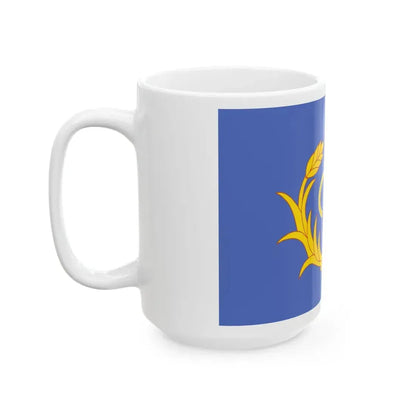 Flag of the Taiwan Garrison Command (China) White Coffee Mug - Go Mug Yourself