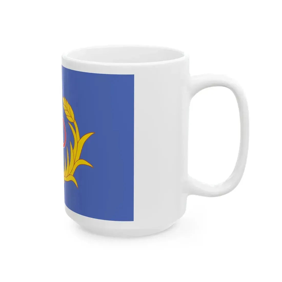 Flag of the Taiwan Garrison Command (China) White Coffee Mug - Go Mug Yourself