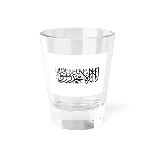 Flag of the Taliban 3-2 (Afghanistan) Shot Glass 1.5oz 1.5oz - Go Mug Yourself