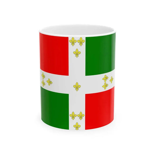 Flag of the Tamatave Kingdom 1750-1819 (Madagascar) White Coffee Mug 11oz - Go Mug Yourself