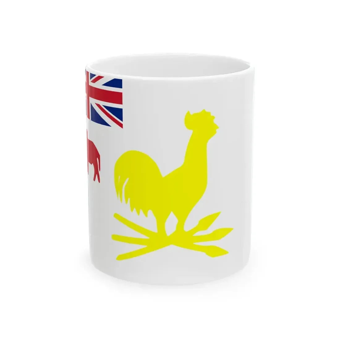 Flag of the Tamatave Kingdom 1826-1828 (Madagascar) White Coffee Mug 11oz - Go Mug Yourself