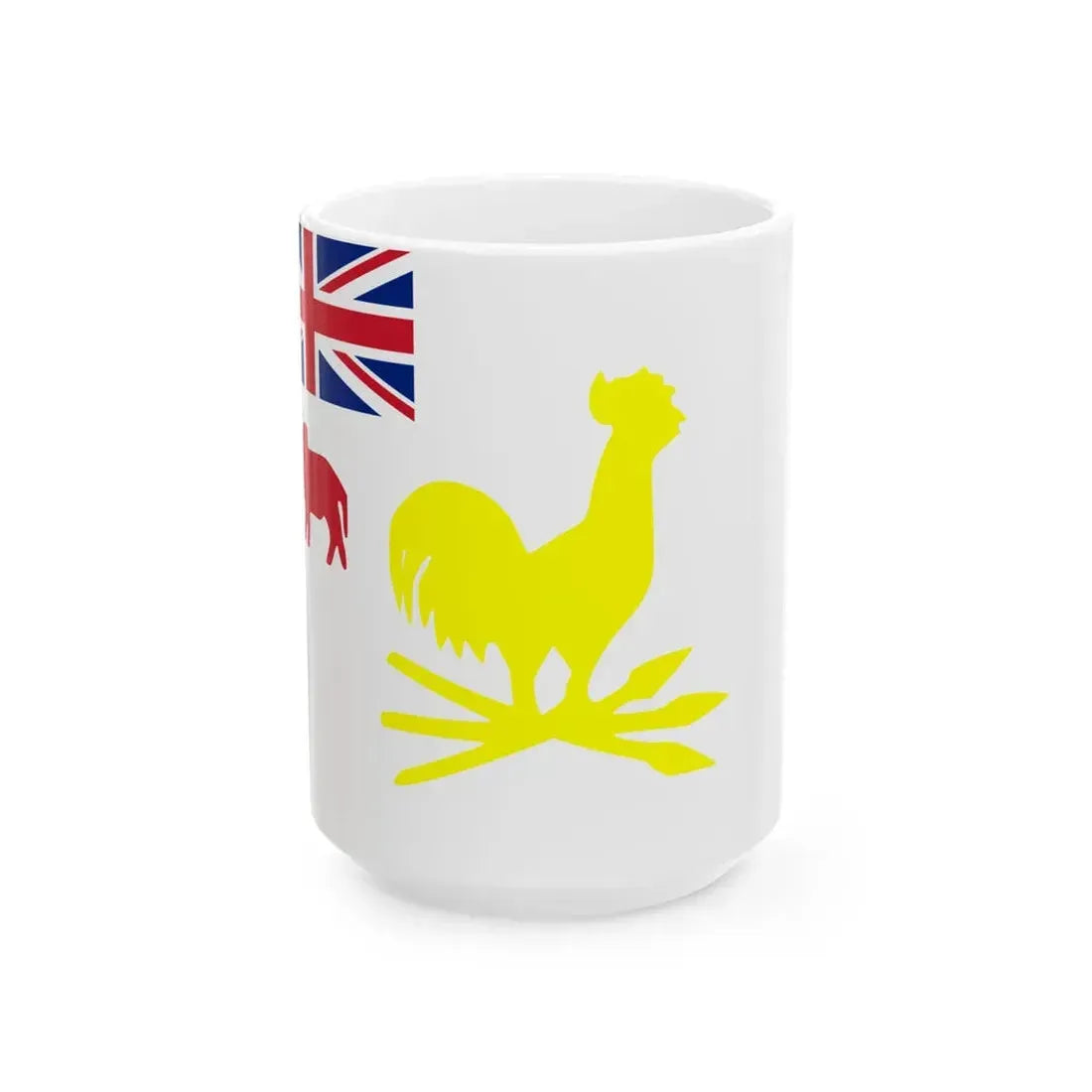 Flag of the Tamatave Kingdom 1826-1828 (Madagascar) White Coffee Mug 15oz - Go Mug Yourself