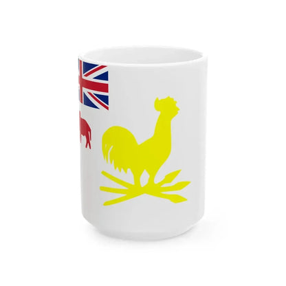 Flag of the Tamatave Kingdom 1826-1828 (Madagascar) White Coffee Mug 15oz - Go Mug Yourself