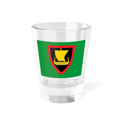 Flag of the Telemark Battalion (Norway) Shot Glass 1.5oz 1.5oz - Go Mug Yourself
