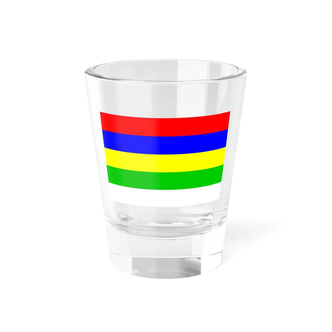 Flag of the Terschelling Island (Netherlands) Shot Glass 1.5oz 1.5oz - Go Mug Yourself