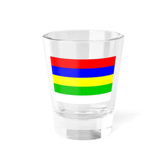 Flag of the Terschelling Island (Netherlands) Shot Glass 1.5oz 1.5oz - Go Mug Yourself