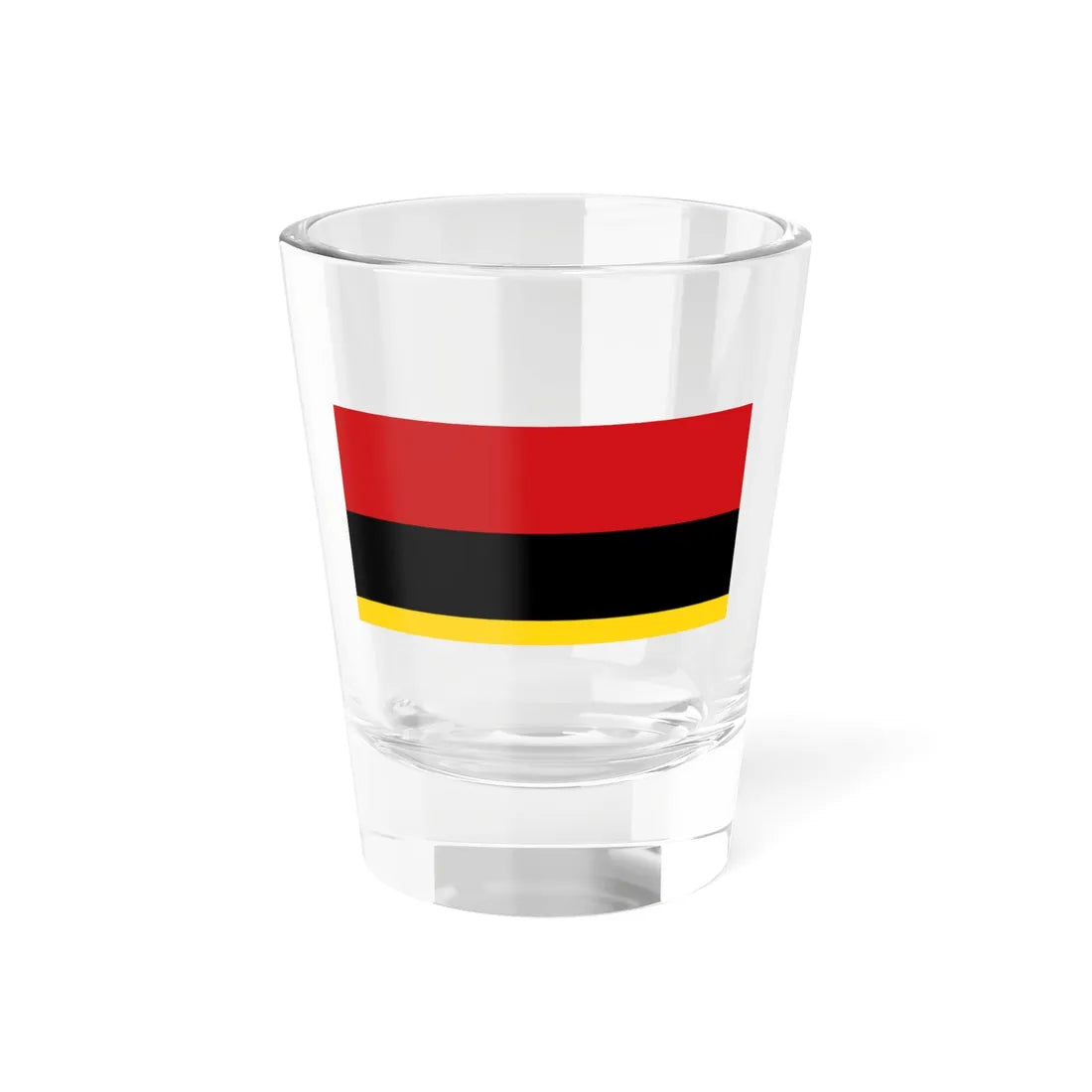 Flag of the Tetovo Municipality North Macedonia (North Macedonia) Shot Glass 1.5oz 1.5oz - Go Mug Yourself