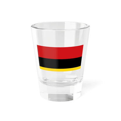 Flag of the Tetovo Municipality North Macedonia (North Macedonia) Shot Glass 1.5oz 1.5oz - Go Mug Yourself