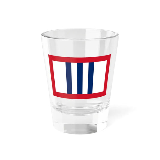 Flag of the Third Liberty Loan of 1918 (United States) Shot Glass 1.5oz 1.5oz - Go Mug Yourself