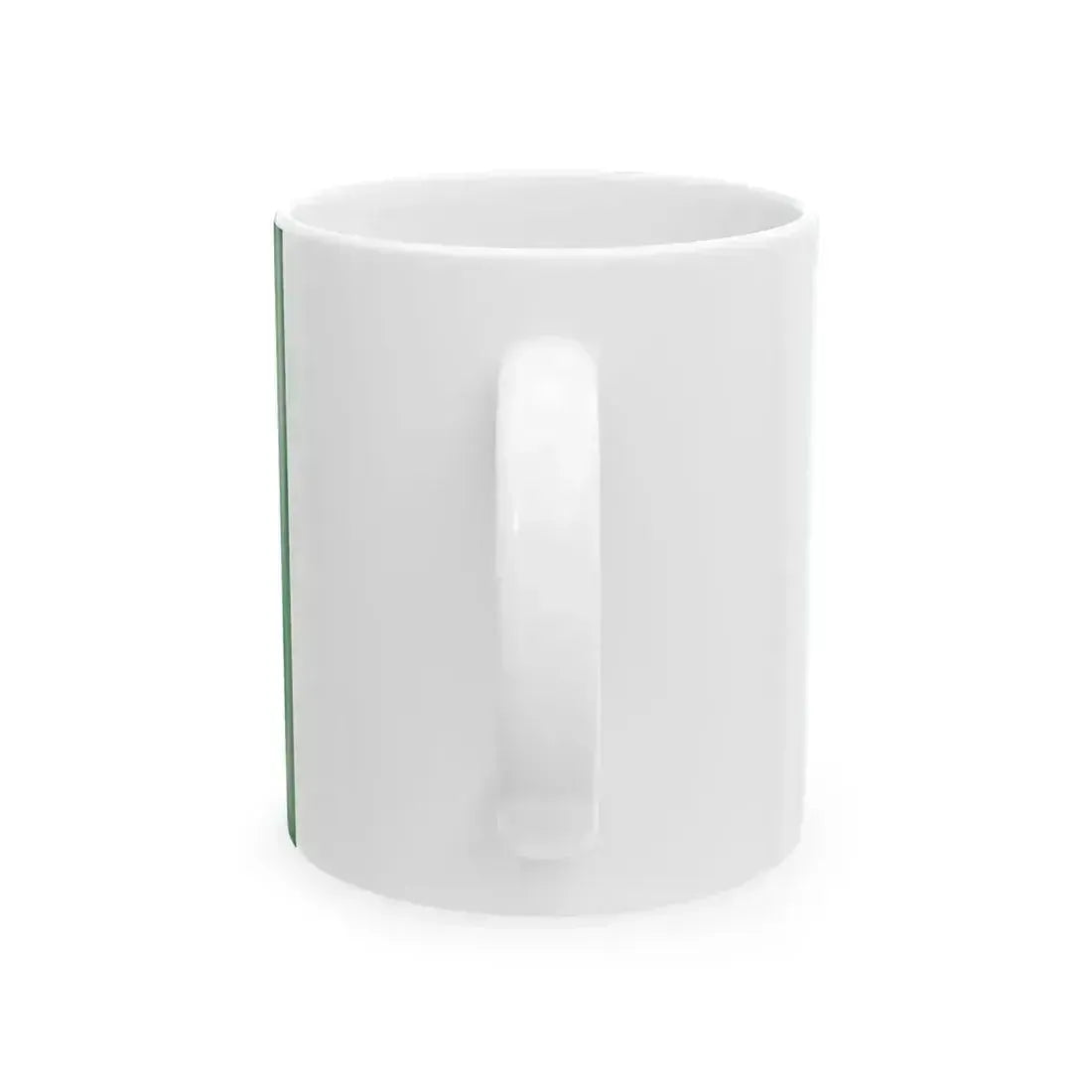Flag of the Third Saudi State-01 (Saudi Arabia) White Coffee Mug - Go Mug Yourself