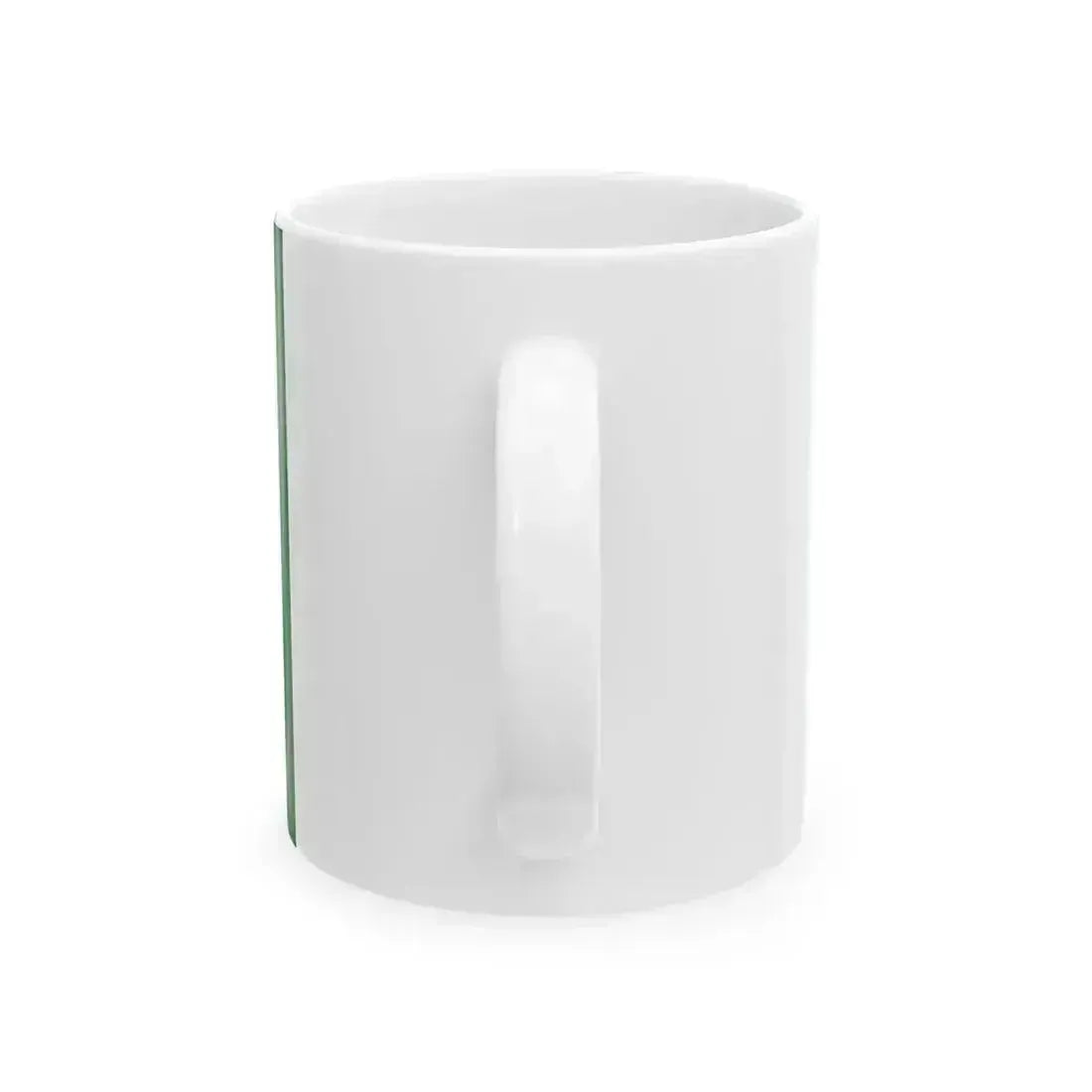 Flag of the Third Saudi State-01 (Saudi Arabia) White Coffee Mug - Go Mug Yourself