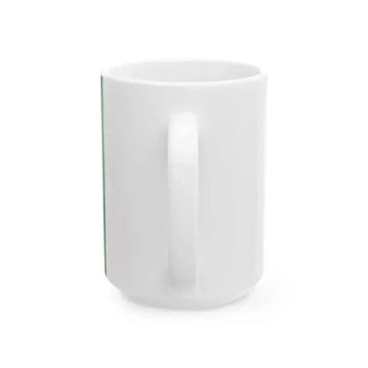 Flag of the Third Saudi State-01 (Saudi Arabia) White Coffee Mug - Go Mug Yourself