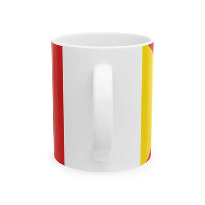 Flag of the Tigray Region (Ethiopia) White Coffee Mug - Go Mug Yourself