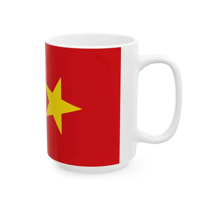 Flag of the Tigray Region (Ethiopia) White Coffee Mug - Go Mug Yourself