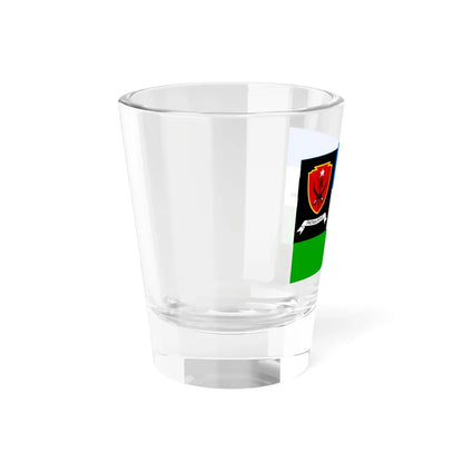 Flag of the Timor Leste Defence Force Shot Glass 1.5oz - Go Mug Yourself