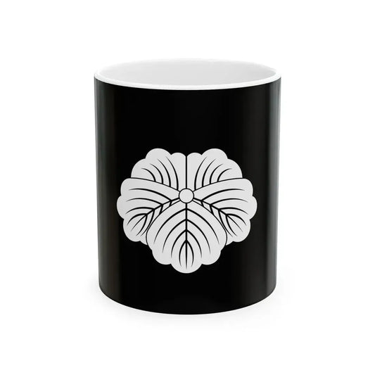 Flag of the Todo Lords of Tsu in Ise Province A (Japan) White Coffee Mug 11oz - Go Mug Yourself