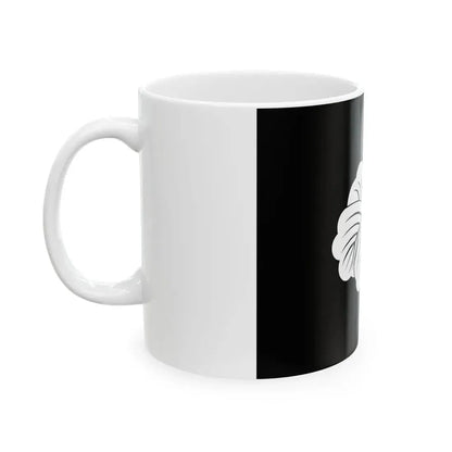 Flag of the Todo Lords of Tsu in Ise Province A (Japan) White Coffee Mug - Go Mug Yourself