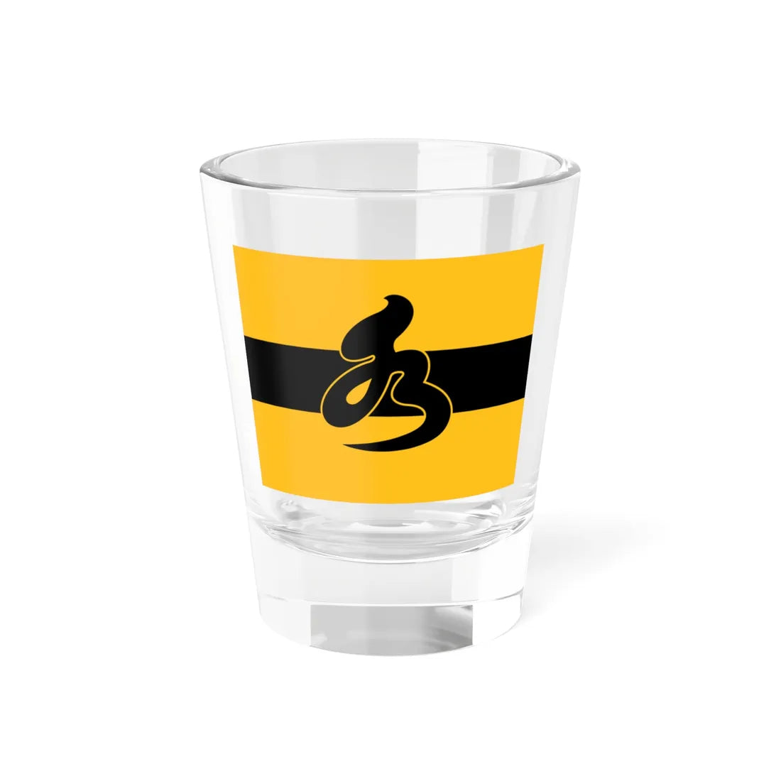 Flag of the Tokugawa Lords of Mito in Hitachi Province C (Japan) Shot Glass 1.5oz 1.5oz - Go Mug Yourself