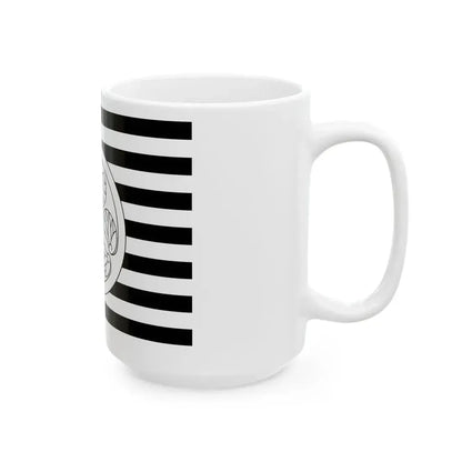 Flag of the Tokugawa Lords of Nagoya in Owari Province A (Japan) White Coffee Mug - Go Mug Yourself