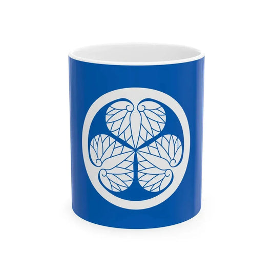 Flag of the Tokugawa Lords of Wakayama in Kii Province A (Japan) White Coffee Mug 11oz - Go Mug Yourself