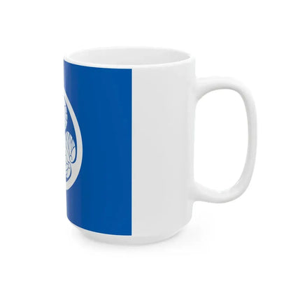 Flag of the Tokugawa Lords of Wakayama in Kii Province A (Japan) White Coffee Mug - Go Mug Yourself