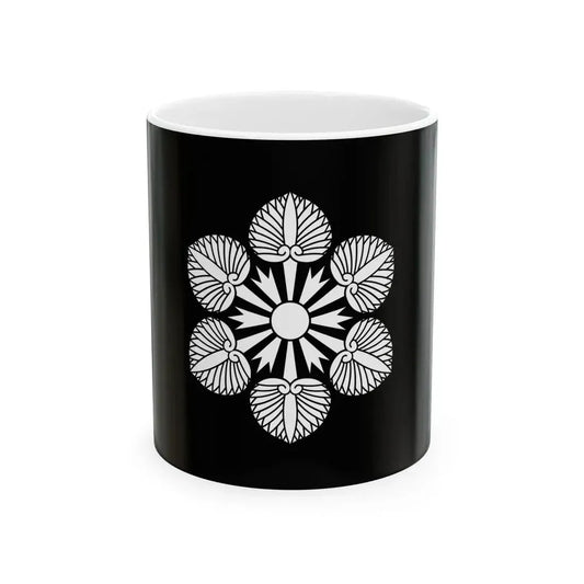 Flag of the Tokugawa Lords of Wakayama in Kii Province B (Japan) White Coffee Mug 11oz - Go Mug Yourself