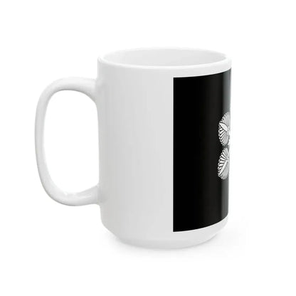 Flag of the Tokugawa Lords of Wakayama in Kii Province B (Japan) White Coffee Mug - Go Mug Yourself
