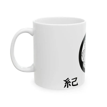 Flag of the Tokugawa Lords of Wakayama in Kii Province C (Japan) White Coffee Mug - Go Mug Yourself