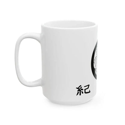 Flag of the Tokugawa Lords of Wakayama in Kii Province C (Japan) White Coffee Mug - Go Mug Yourself