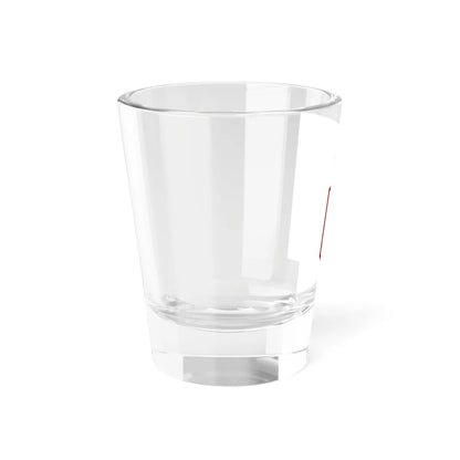 Flag of the Tonga Defence Services 1-1 aspect ratio (Tonga) Shot Glass 1.5oz - Go Mug Yourself