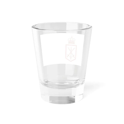 Flag of the Tonga Defence Services 3-2 aspect ratio (Tonga) Shot Glass 1.5oz - Go Mug Yourself