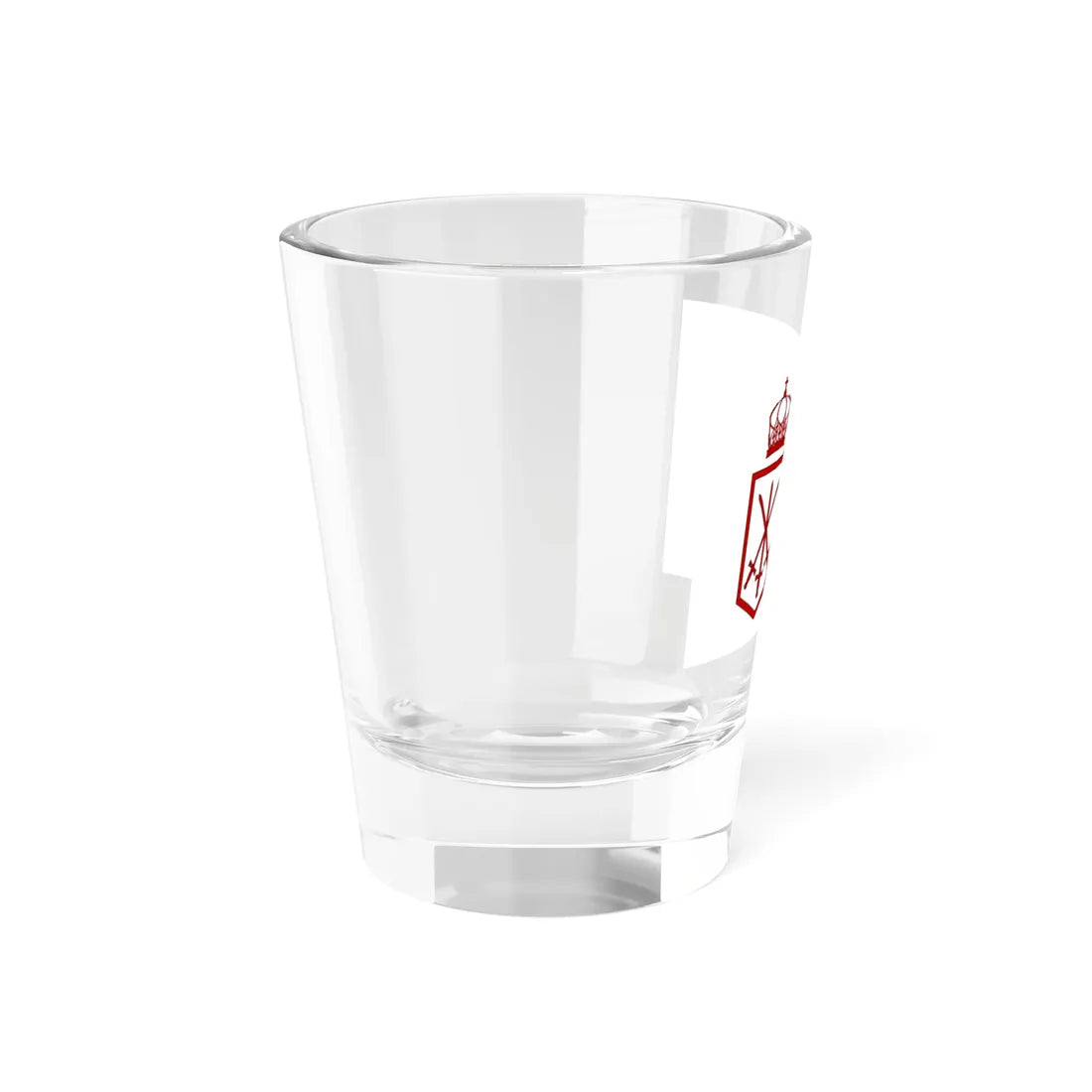 Flag of the Tonga Defence Services 3-2 aspect ratio (Tonga) Shot Glass 1.5oz - Go Mug Yourself