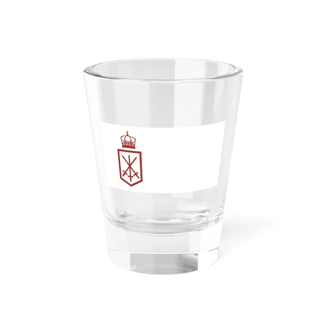 Flag of the Tonga Defence Services (Tonga) Shot Glass 1.5oz 1.5oz - Go Mug Yourself