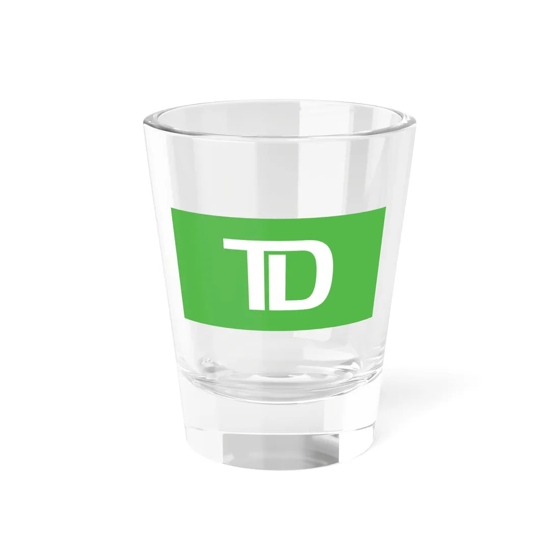 Flag of the Toronto-Dominion Bank (Canada) Shot Glass 1.5oz 1.5oz - Go Mug Yourself