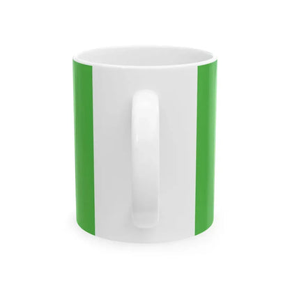 Flag of the Toronto-Dominion Bank (Canada) White Coffee Mug - Go Mug Yourself