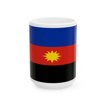 Flag of the Toubou Front for the Salvation of Libya (Libya) White Coffee Mug 15oz - Go Mug Yourself