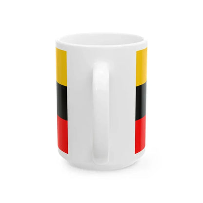 Flag of the Transcaucasian Federation (Armenia) White Coffee Mug - Go Mug Yourself