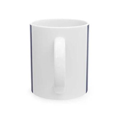 Flag of the Transport  Harbours Department THD Guyana (Guyana) White Coffee Mug - Go Mug Yourself