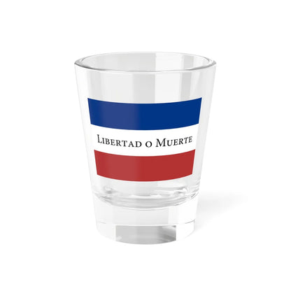 Flag of the Treinta y Tres (Argentina) Shot Glass 1.5oz 1.5oz - Go Mug Yourself