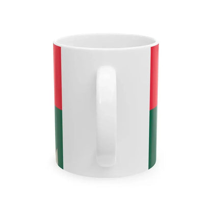 Flag of the Trinomool Bangladesh National Party (Bangladesh) White Coffee Mug - Go Mug Yourself