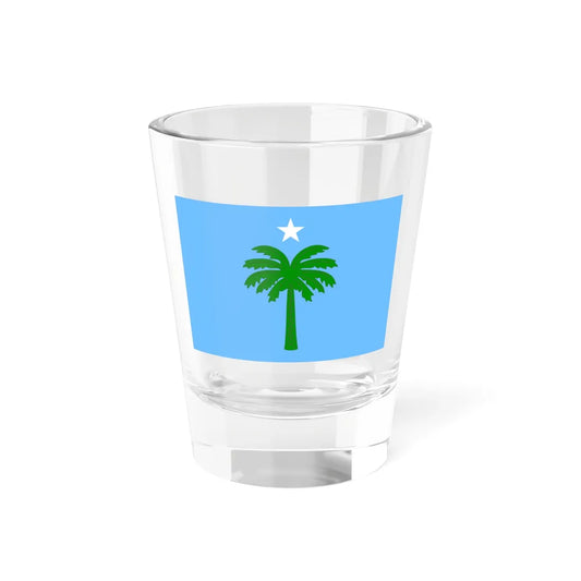 Flag of the Tripolitanian Republic Fictional (Libya) Shot Glass 1.5oz 1.5oz - Go Mug Yourself
