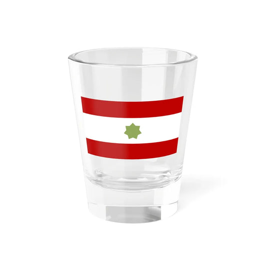 Flag of the Trucial States 1968-1971 (United Arab Emirates) Shot Glass 1.5oz 1.5oz - Go Mug Yourself